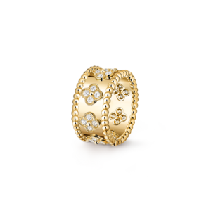 Perlée clovers ring, medium model