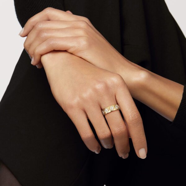Coco Crush Ring Quilted Motif, Small Version - Image 2