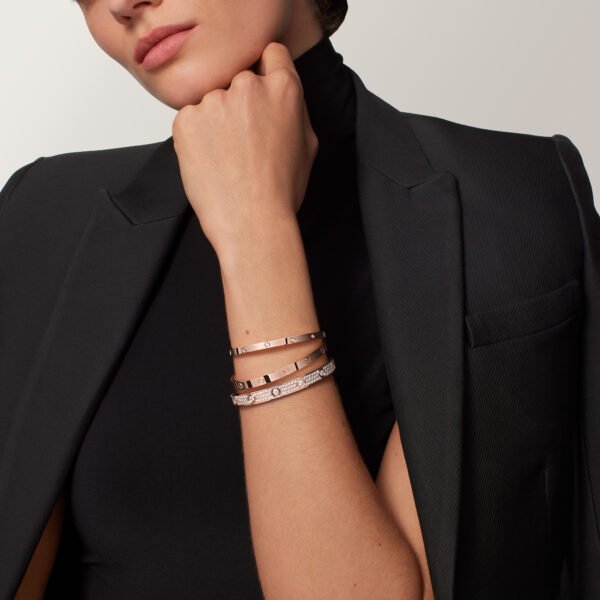 Love Bracelet Classic Version Paved With Stone - Image 2
