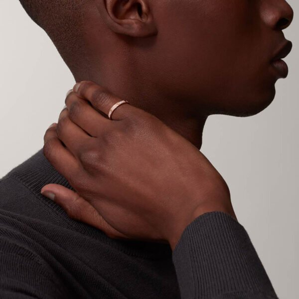 Love Ring, Small Model, Paved - Image 2