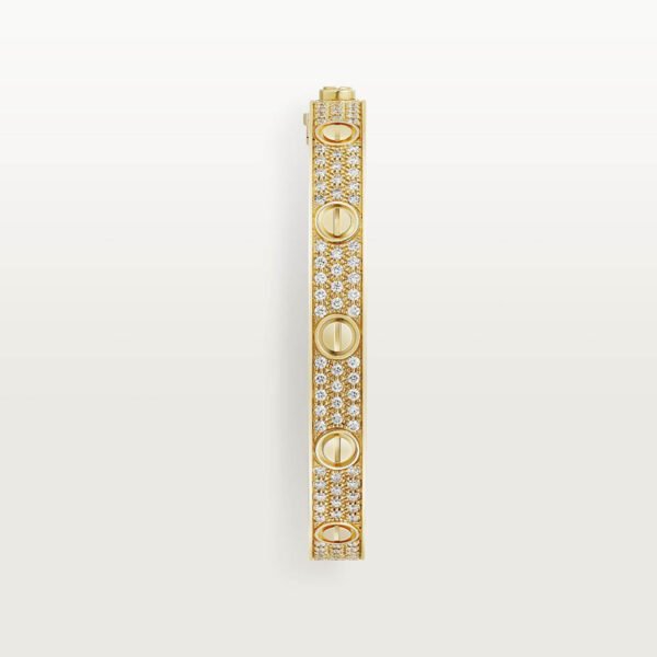 ⁦Love Bracelet, Classic Model, Paved⁩ - الصورة ⁦6⁩