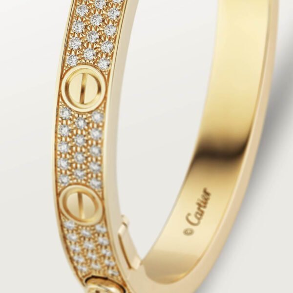 ⁦Love Bracelet, Classic Model, Paved⁩ - الصورة ⁦3⁩