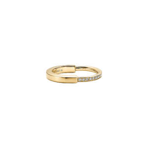 Ring in Yellow Gold with stone